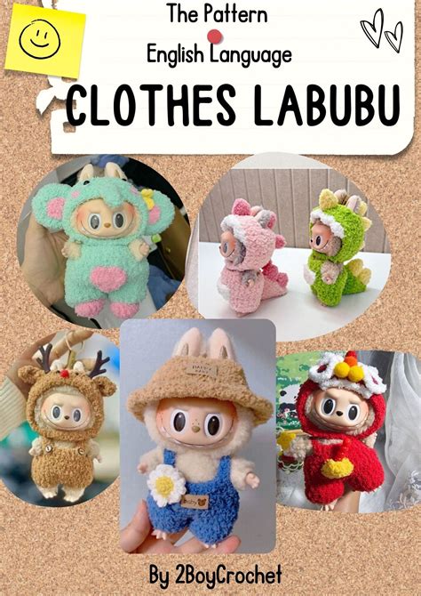 Pattern Labubu Clothes,pdf Crochet Labubu Clothes - Etsy