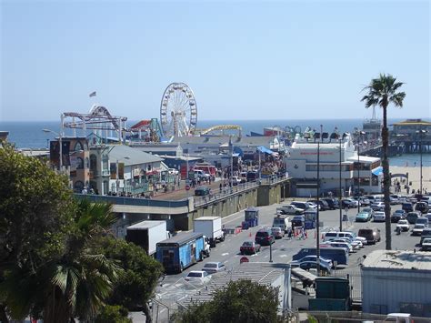 File:Santa Monica Pier Top View.jpg - Wikimedia Commons
