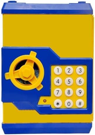 Esnapy ATM Modern Piggy Bank for Boys Girl, Mini ATM Coin Bank Money ...