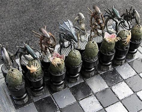 Image result for Alien vs Predator Chess Set