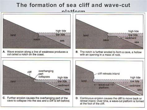 Coastal erosional processes and landforms lesson 4 | PPT