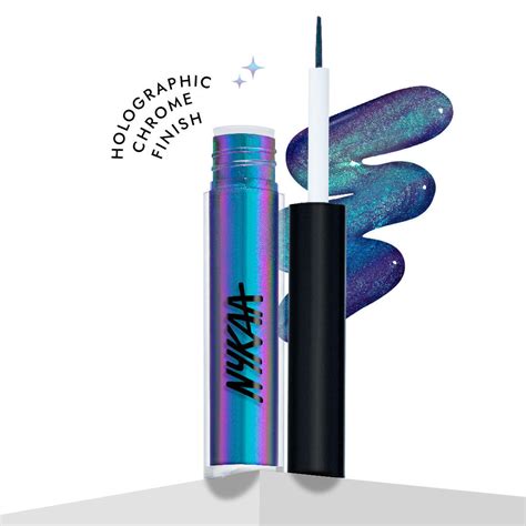 Buy Nykaa Cosmetics Stardust Dual Chrome Eyeliner with Holographic ...