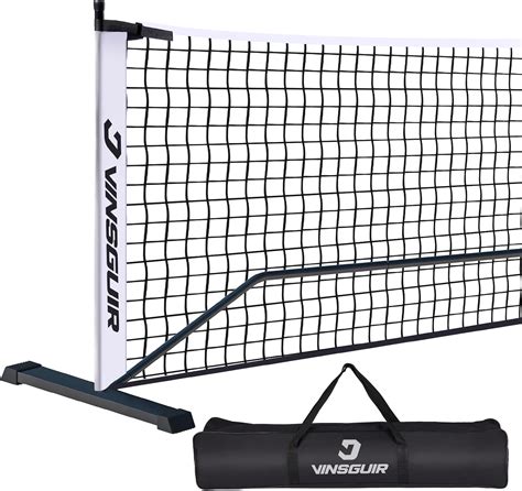 Amazon.com : VINSGUIR Portable Pickleball Net, Pickleball Nets Designed ...