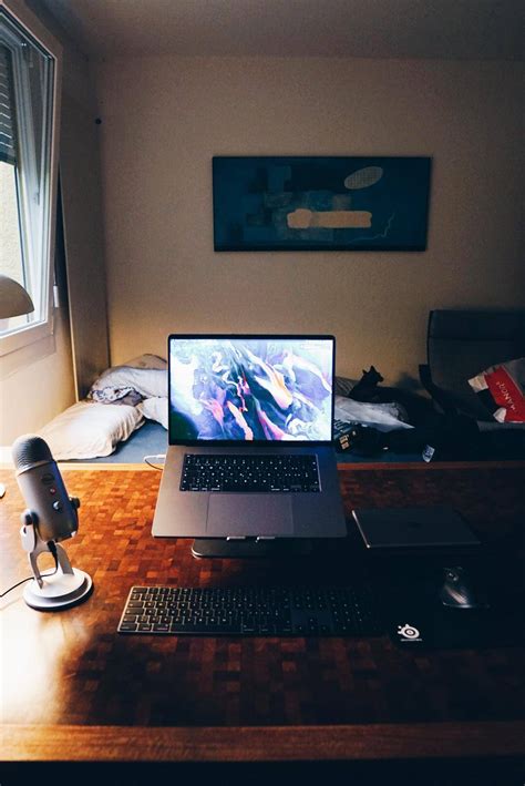 Image result for Three MacBook Pro Desk Setup