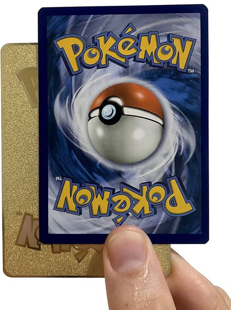 LIUHYLG Charizard VMAX Metal Gold Card - Collector's Rare Shiny Gold ...