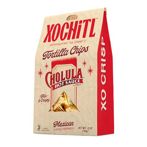 Cholula Hot Sauce Tortilla Chips – Xochitl Chips and Salsa