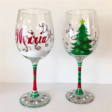 Glass Painting Ideas Wine Glasses