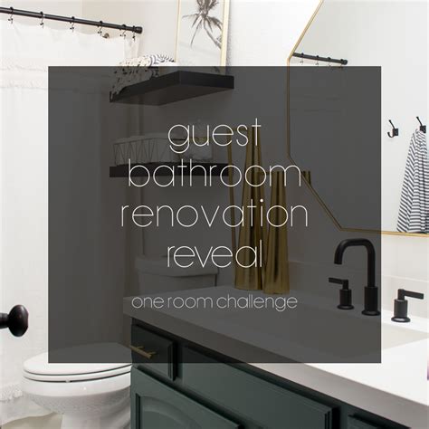 Modern Guest Bathroom Renovation