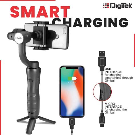 Buy Digitek 3-Axis Handheld Gimbal for Smartphones GoPro Online