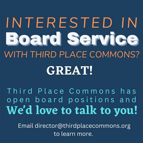 Board & Staff | Third Place Commons