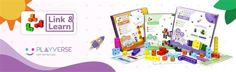 Buy PlayVerse Link & Learn Primary Math Number Blocks for Kids,100 ...