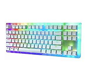 Womier K87 RGB Mechanical Gaming Keyboard, 87 Keys Hot Swappable ...