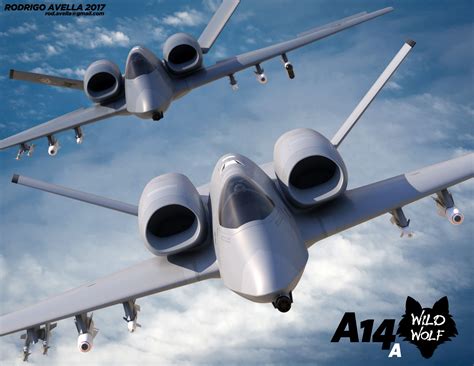 Concept for a successor to the A10 Thunderbolt II-Warthog for close air support missions.This ...