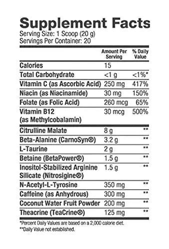 Dymatize Pre W.O Chilled Fruit Fusion 20 Servings - India's Leading ...