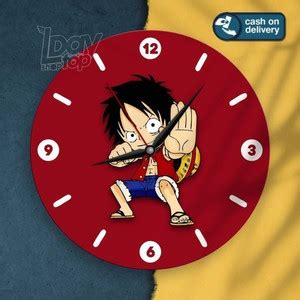 Jual JAM DINDING KAYU KAYU MDF ANIME ONEPIECE 02 - OP01-02 ONE PIECE ...
