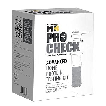 MuscleBlaze ProCheck, Advanced Home Protein Testing Kit, 2 Piece(s ...