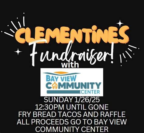 Bay View Community Center fundraiser with Fry Bread Tacos and raffle ...