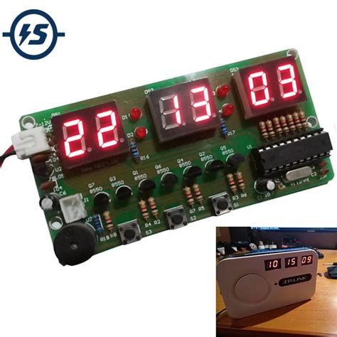 Buy C51 Digital DIY Electronic Clock Kit Suite DIY Kit Six 6 Bits ...