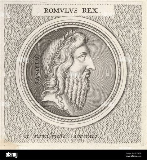 Romulus, legendary founder and first king of Rome. Romulus Rex ...