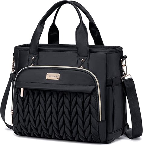 Amazon.com: LOVEVOOK Lunch Tote Bag for Women, 15.6 Inch Laptop Bag ...