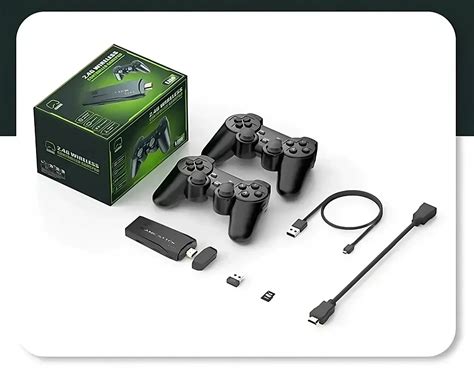 M9 Gaming Stick: New 2.4G Double Wireless Controller Game Stick - 4K ...