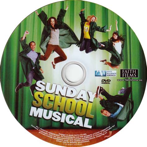 DVD Lables: sunday school musical
