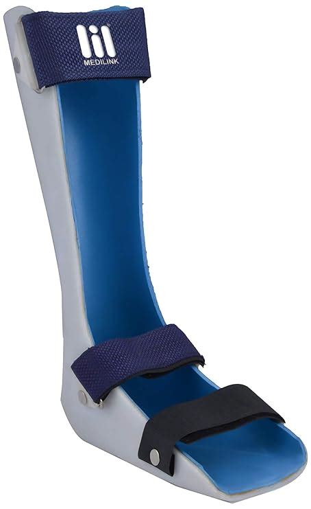 Medilink Foot Drop Splint Right leg padded (With Liner)- orthopedic ...