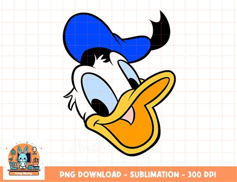 A clipart image of a cartoon duck wearing a blue hat. #5864813