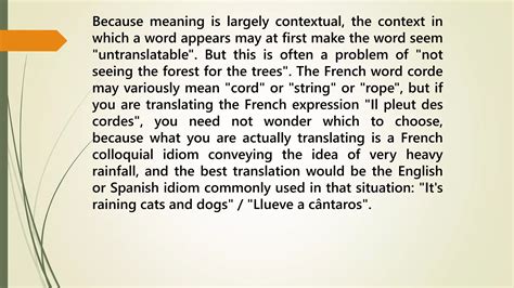 Preparation/Anticipating the Speaker and Untranslatability | PPTX