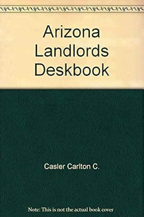 Arizona Landlords Deskbook : Amazon.in: Books