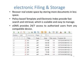 Image result for E-File Document Management System Sample