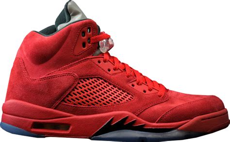 Jordan 5 Retro Red Suede | Air jordans retro, Air jordans, Red jordans