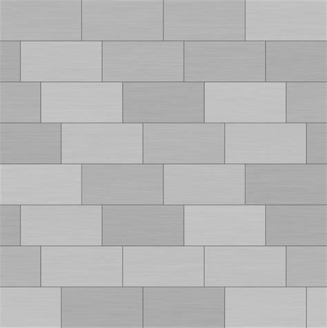 Stainless Steel, 1/4 Running Bond - Architextures