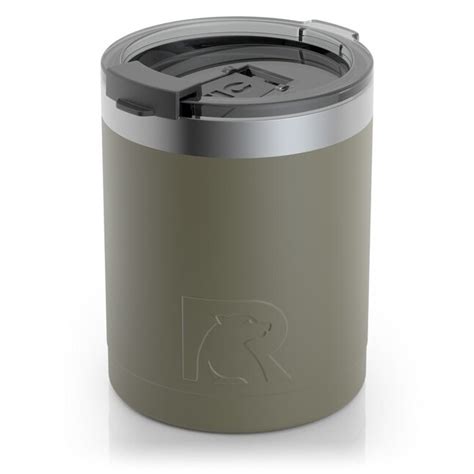 RTIC Outdoors 12-fl oz Stainless Steel Insulated Lowball- Olive in the ...