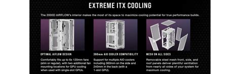 Amazon.in: Buy Corsair 2000D Airflow Mini-ITX PC Case - Mini-ITX Form ...