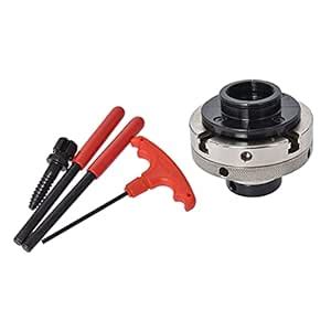 findmall 4 Inch 4 Jaw Self-Centering Lathe Chuck with 1-Inch x 8TPI ...