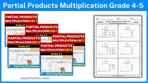Partial Products Multiplication for 4th Grade and 5th Grade - ExperTuition