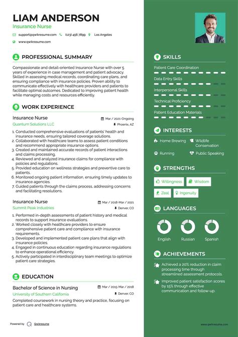 10+ Insurance Nurse Resume Samples & Templates for 2026