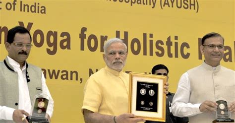International Day of Yoga- New Commemorative coins Released by PM ...