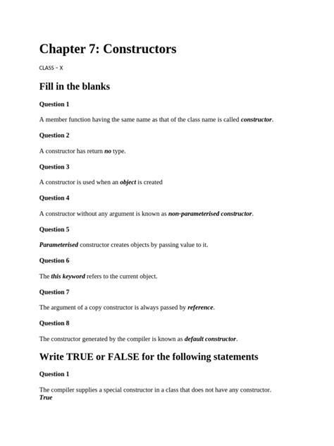 Image result for Constructor in Programming