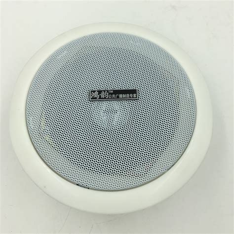 产品名称:同轴圆吸顶音箱 产品系列:专业音箱系列