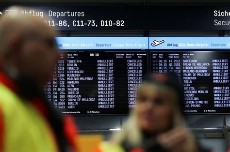 Majority of flights at German regional airports grounded amid strikes ...