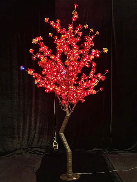 Led Tree Light - LED PINK CHERRY BLOSSOM 12FT TREE Manufacturer from ...
