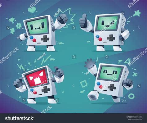 Box Robot Game Characters 的图像结果