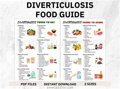 Diverticulosis Food List for Diverticulitis Diet, Diverticulosis Diet ...