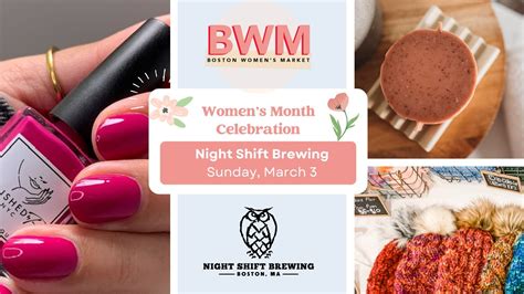 Women’s Month Celebration Market at Night Shift Brewing [03/03/24]