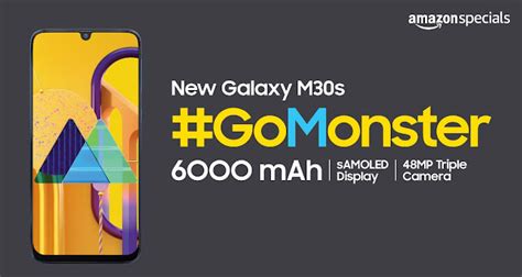 Samsung Galaxy M30s & Galaxy M10s With AMOLED Display Launched In India ...