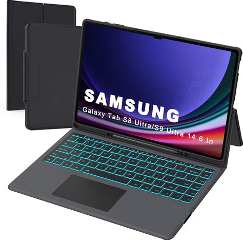for 14.6 inch Samsung Galaxy Tab S9 Ultra /S8 Ultra Case with Keyboard ...