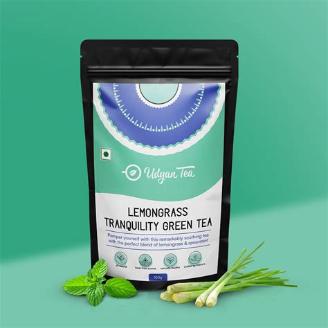 Lemongrass Tranquillity Green Tea Online - Udyan Tea – UDYAN TEA
