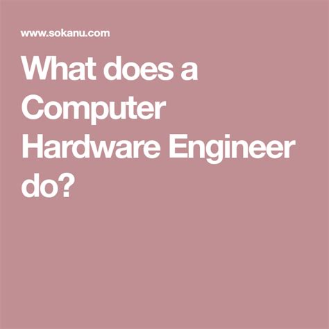Image result for What Does a Computer Engineer Do